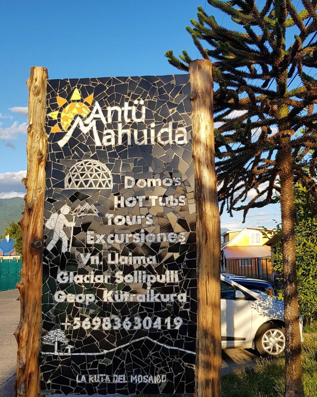 Antue Mahuida Domos Y Habitaciones Melipeuco Exterior foto