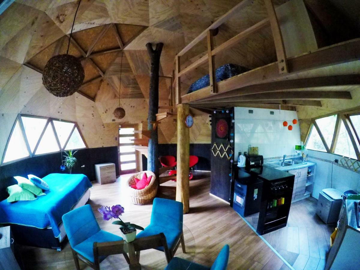 Antue Mahuida Domos Y Habitaciones Melipeuco Exterior foto